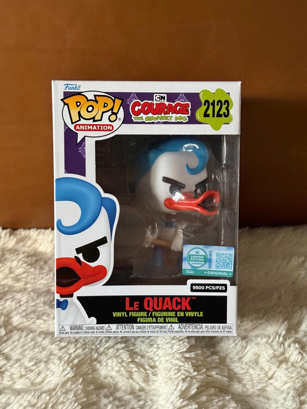 Other Funko Pop! Le Quack Courage The Cowardly Dog LE 9500 #2123 Size ONE SIZE - 1 Thumbnail