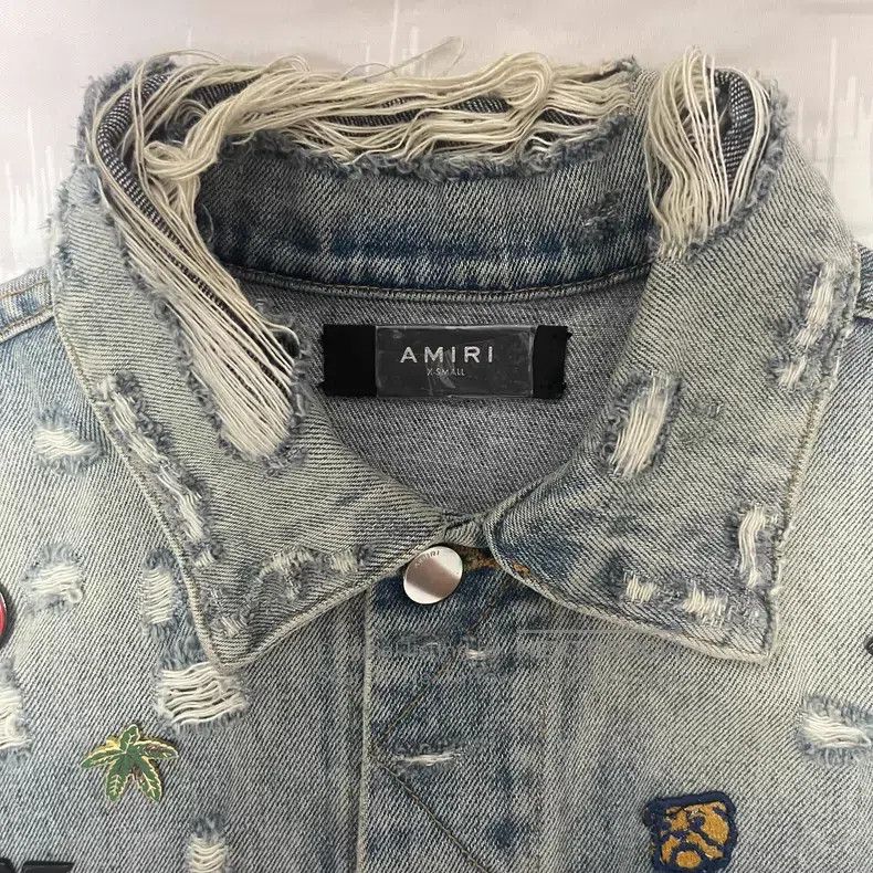 Amiri Amiri Back-kill denim jacket Size US XS / EU 42 / 0 - 3 Thumbnail