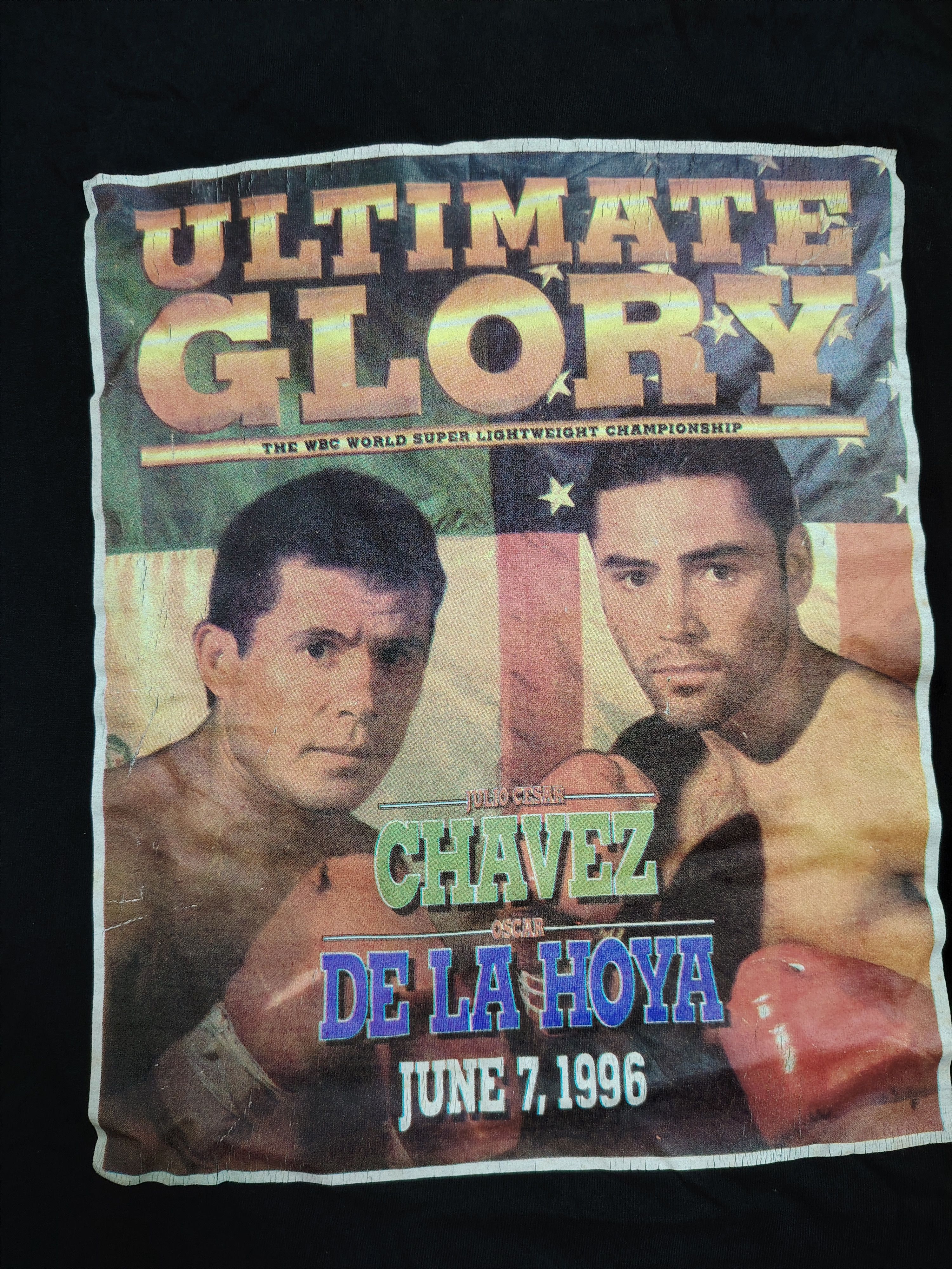 Hanes ULTIMATE GLORY CHAVES vs DE LA HOYA Size US XL / EU 56 / 4 - 4 Thumbnail