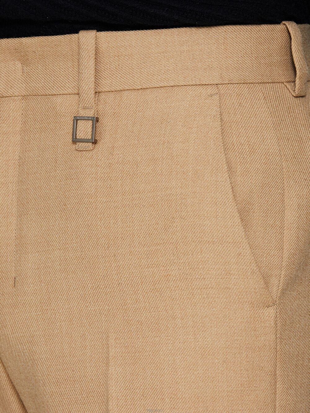 Wooyoungmi !DS! AW22 Wooyoungmi Beige Casual Wool Pants Size US 28 / EU 44 - 7 Thumbnail