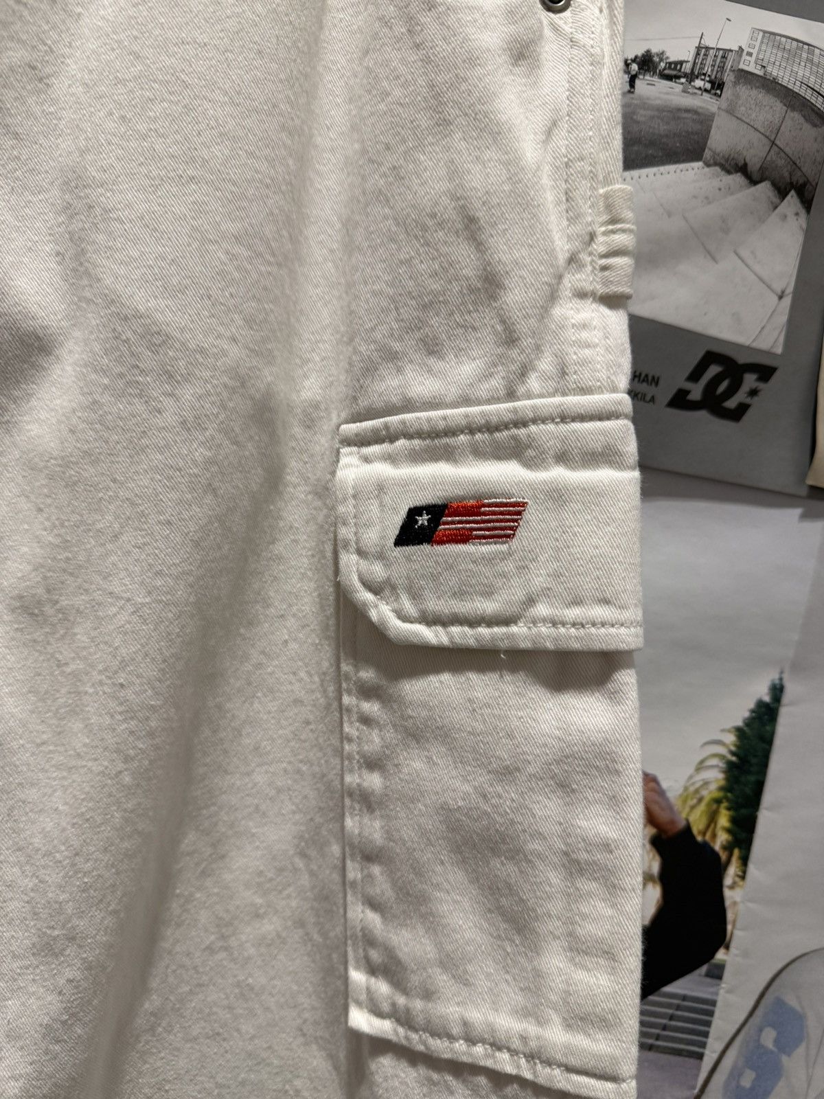 Honor the Gift HONOR THE GIFT Men's White Mason Pants Size US 30 / EU 46 - 2 Thumbnail