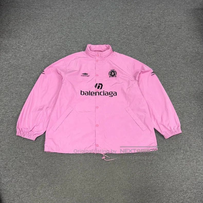 Balenciaga Balenciaga Pink Manchester United Logo Printed Oversized C Size US XS / EU 42 / 0 - 1 Thumbnail