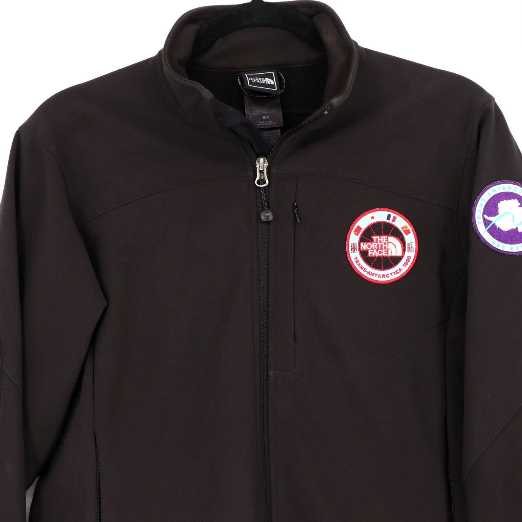 The North Face The North Face Trans-Antarctica Expedition 1990 Apex Softshell Sz S Black Jacket Size S / US 4 / IT 40 - 2 Thumbnail
