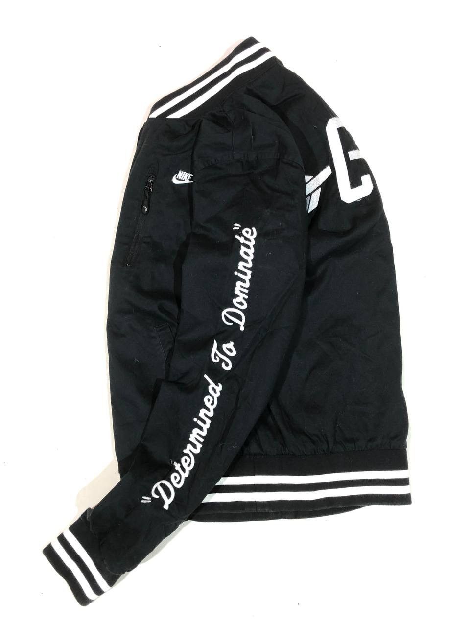 Nike Nike Bomber Black “Determined to Dominate “ Size US S / EU 44-46 / 1 - 1 Thumbnail