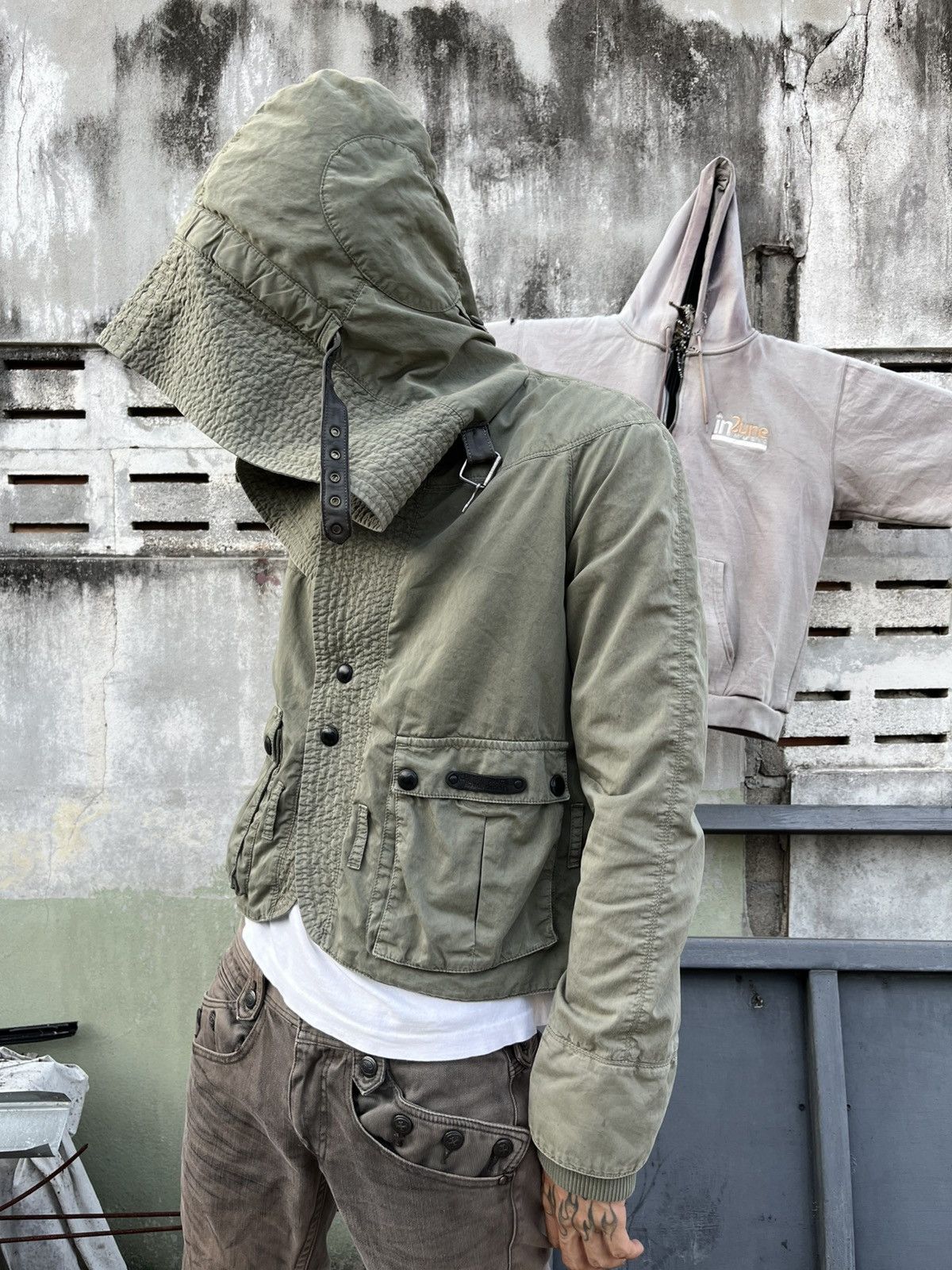 VTG. DIESEL BONO JACKET LAMPO ZIP // KAPITAL STYLE