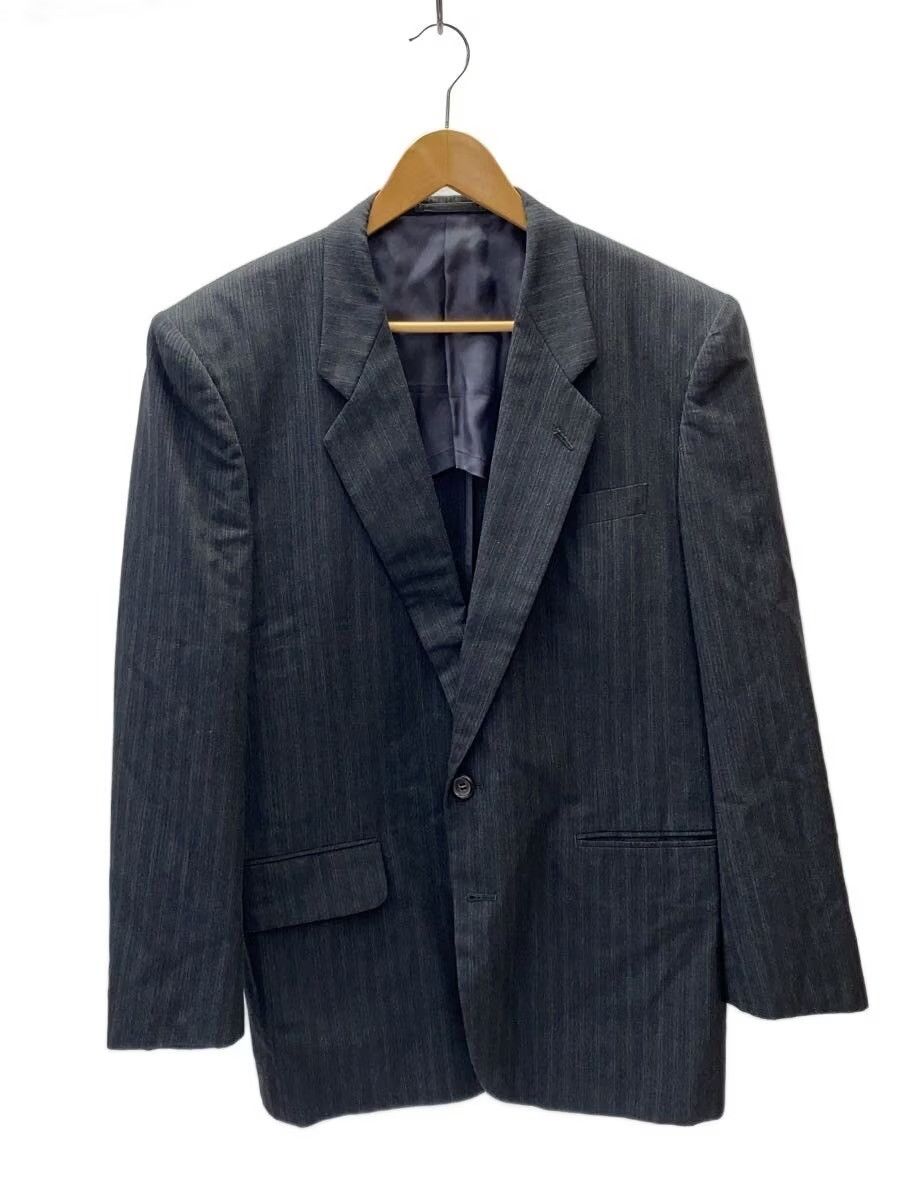 Comme des Garcons Homme 1990 Striped Wool Jacket Size US S / EU 44-46 / 1 - 1 Thumbnail