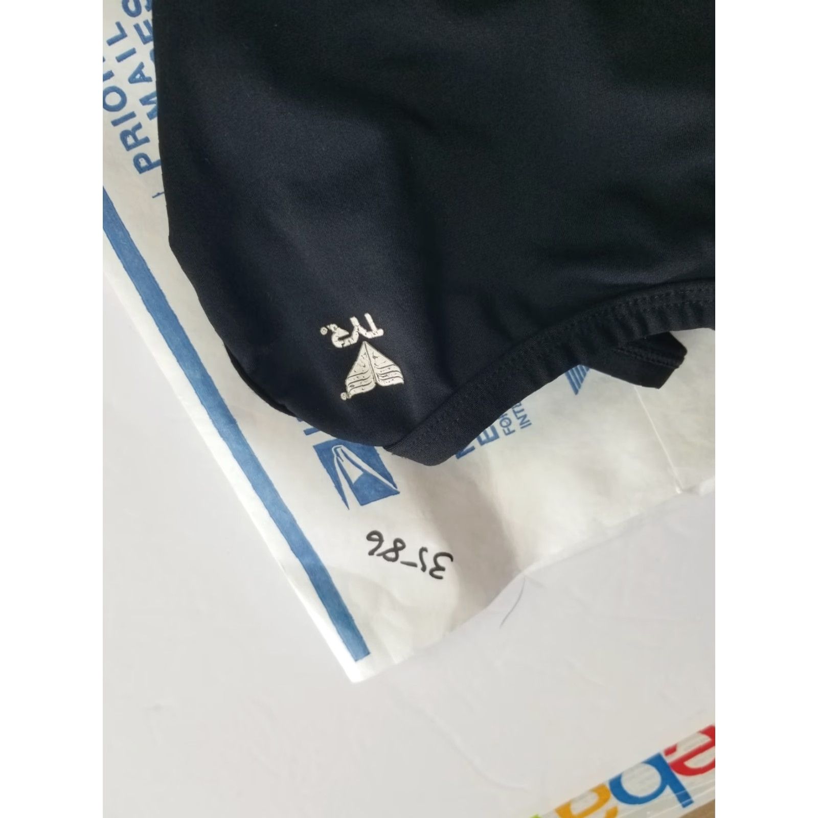 Vintage TYR Women One Piece Swimwear Beach Black 40 UV-Protection Chlorine-Resistant Logo Swimsuit Size ONE SIZE - 6 Thumbnail