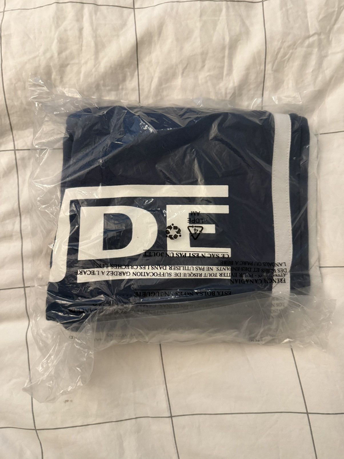 Rhude RHUDE Champions Short Large Navy/ Vintage White Logo Shorts Size US 34 / EU 50 - 6 Thumbnail