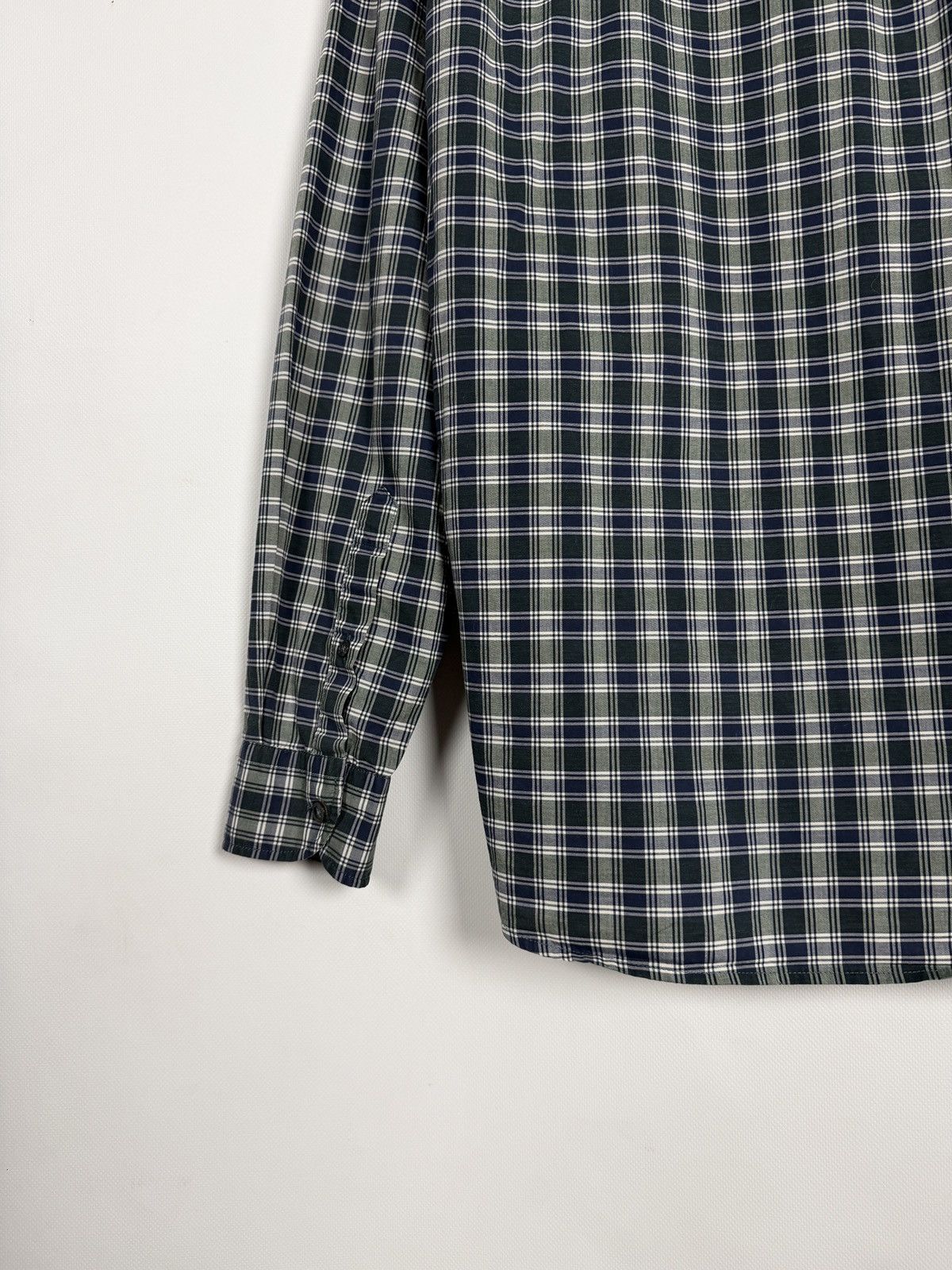 Lacoste Lacoste Long Sleeve Plaid Shirt Button Up Slim Fit Size M Size US M / EU 48-50 / 2 - 13 Thumbnail