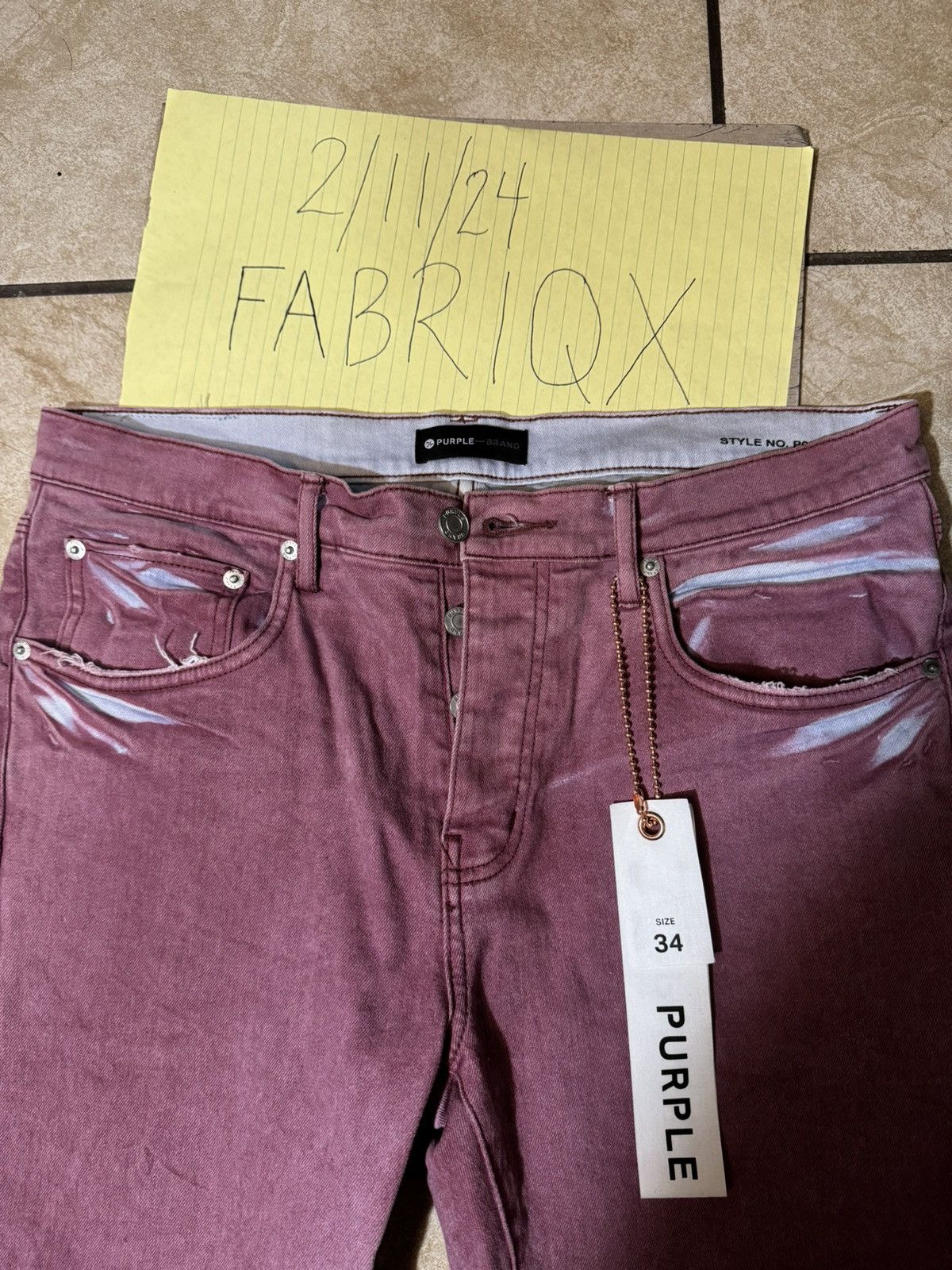 Purple Brand Purple Brand Jeans Size US 34 / EU 50 - 3 Thumbnail
