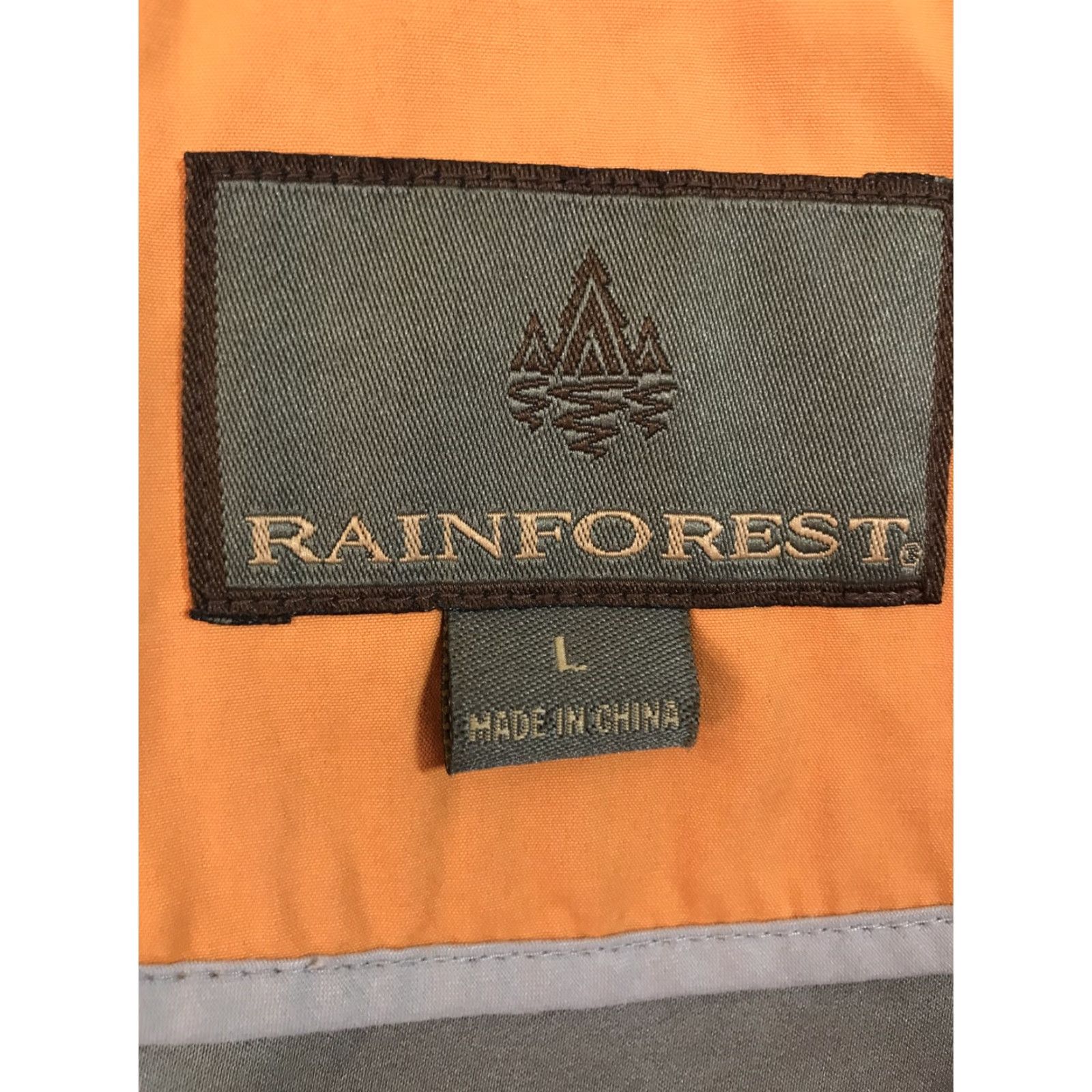 Vintage Rainforest Mens Jacket Coat Full Zip Windbreaker Wind Water Resistant Sz L Size US L / EU 52-54 / 3 - 2 Thumbnail