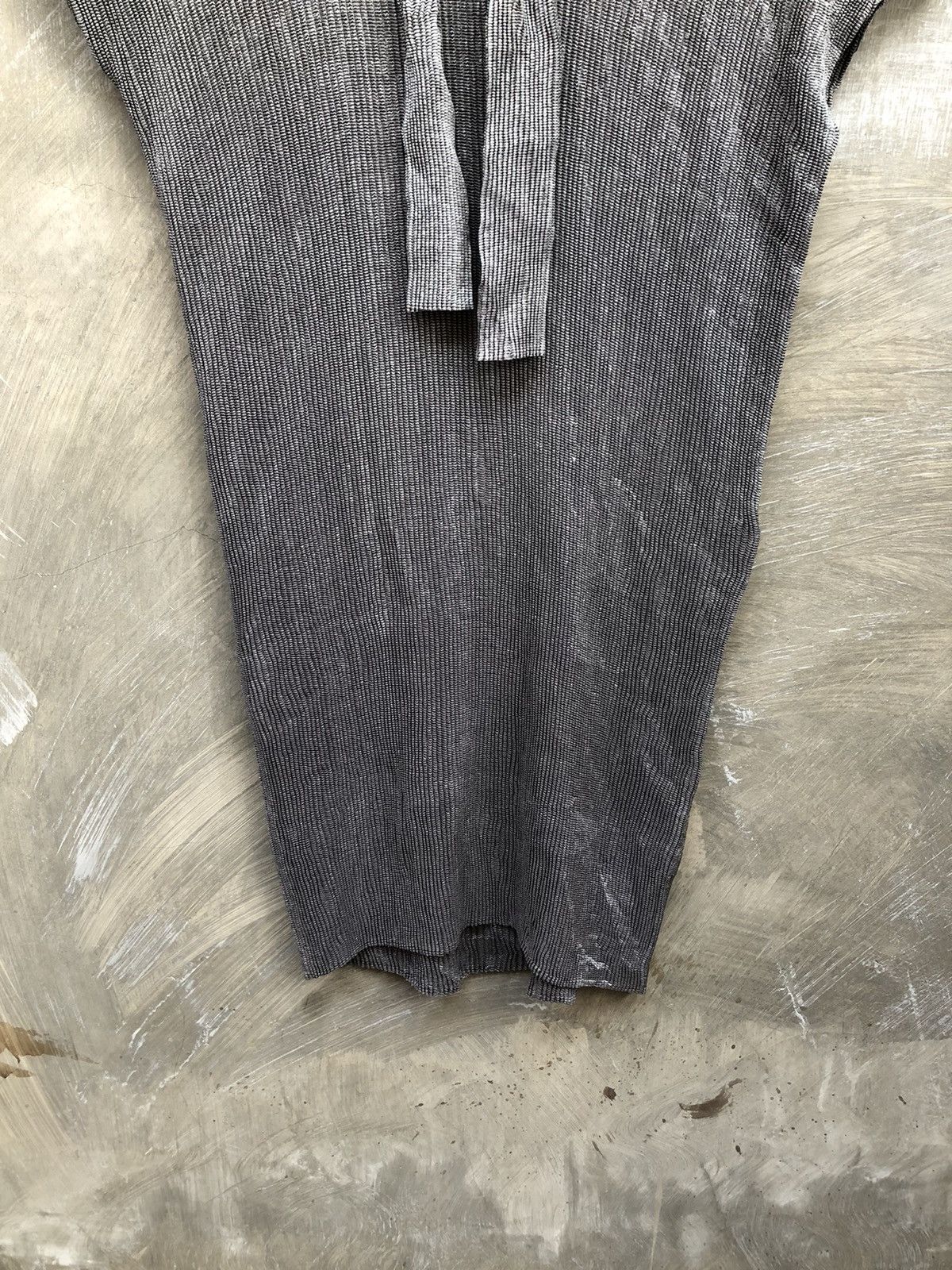 Japanese Brand Japanese Spechio Pleats Midi Dress Issey Miyake Style Size L / US 10 / IT 46 - 3 Thumbnail