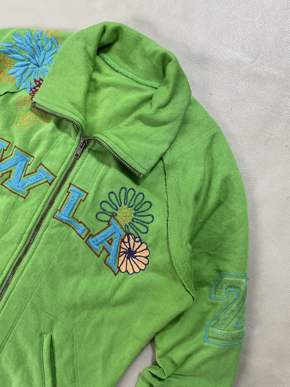 Evolution distressed Style Poem Track Jacket