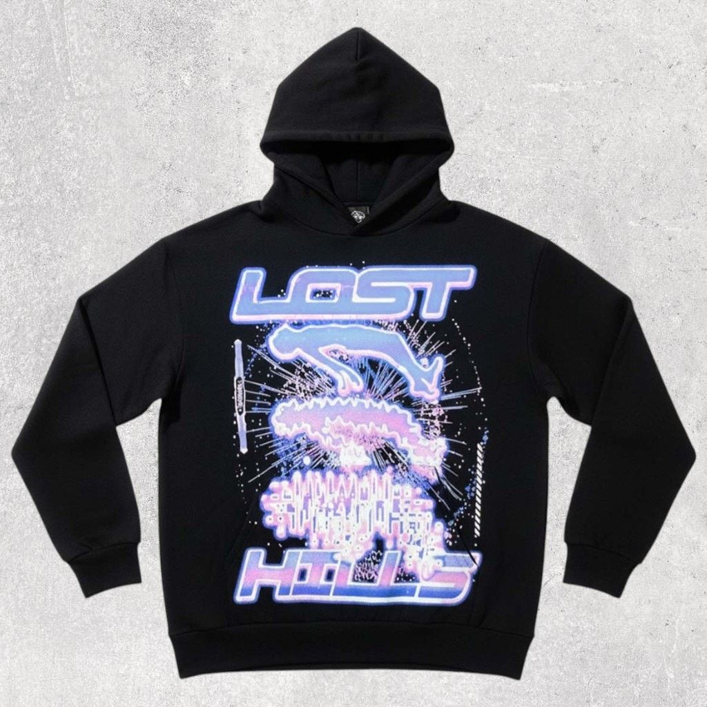 Lost Hills Escape Your Body Heavyweight Hoodie [Size XL)