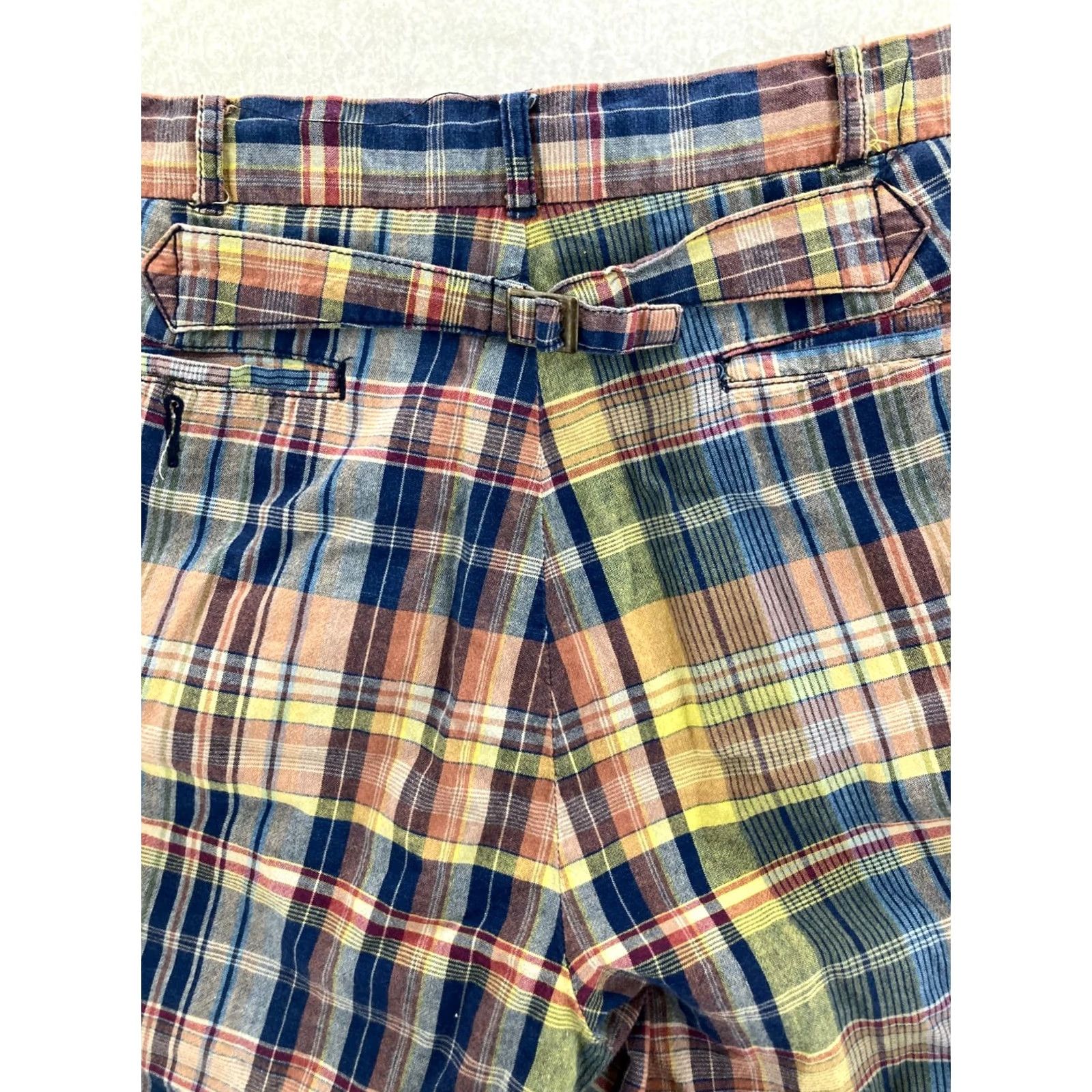 Polo Ralph Lauren Polo Ralph Lauren Shorts Mens 38 Chino Plaid Casual Size US M / EU 48-50 / 2 - 7 Thumbnail