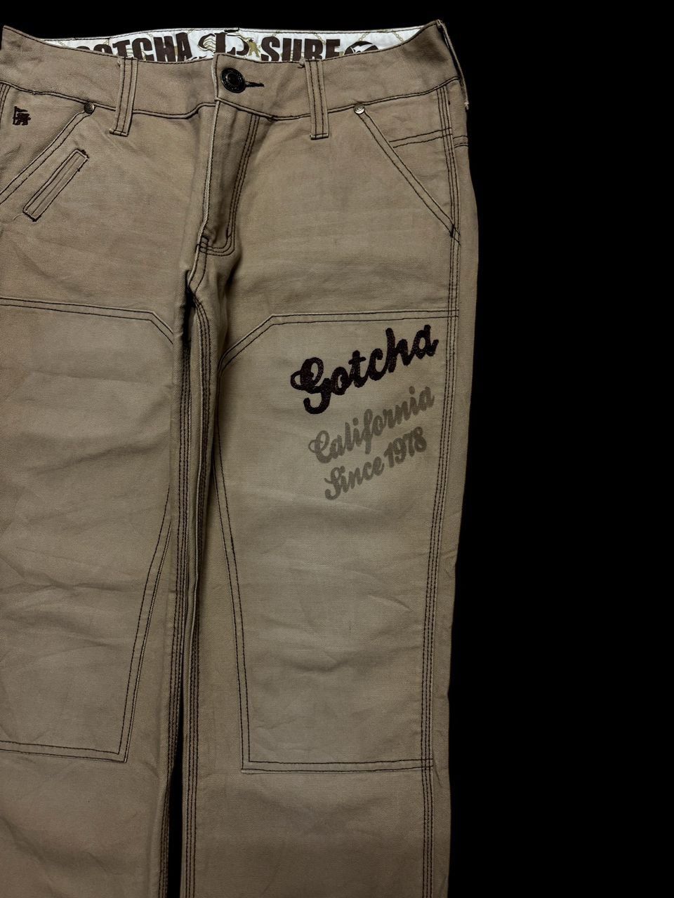 Gotcha RARE 90’s Gotcha Surf Double Knee Duck Logo Workwear Style Size US 32 / EU 48 - 5 Thumbnail