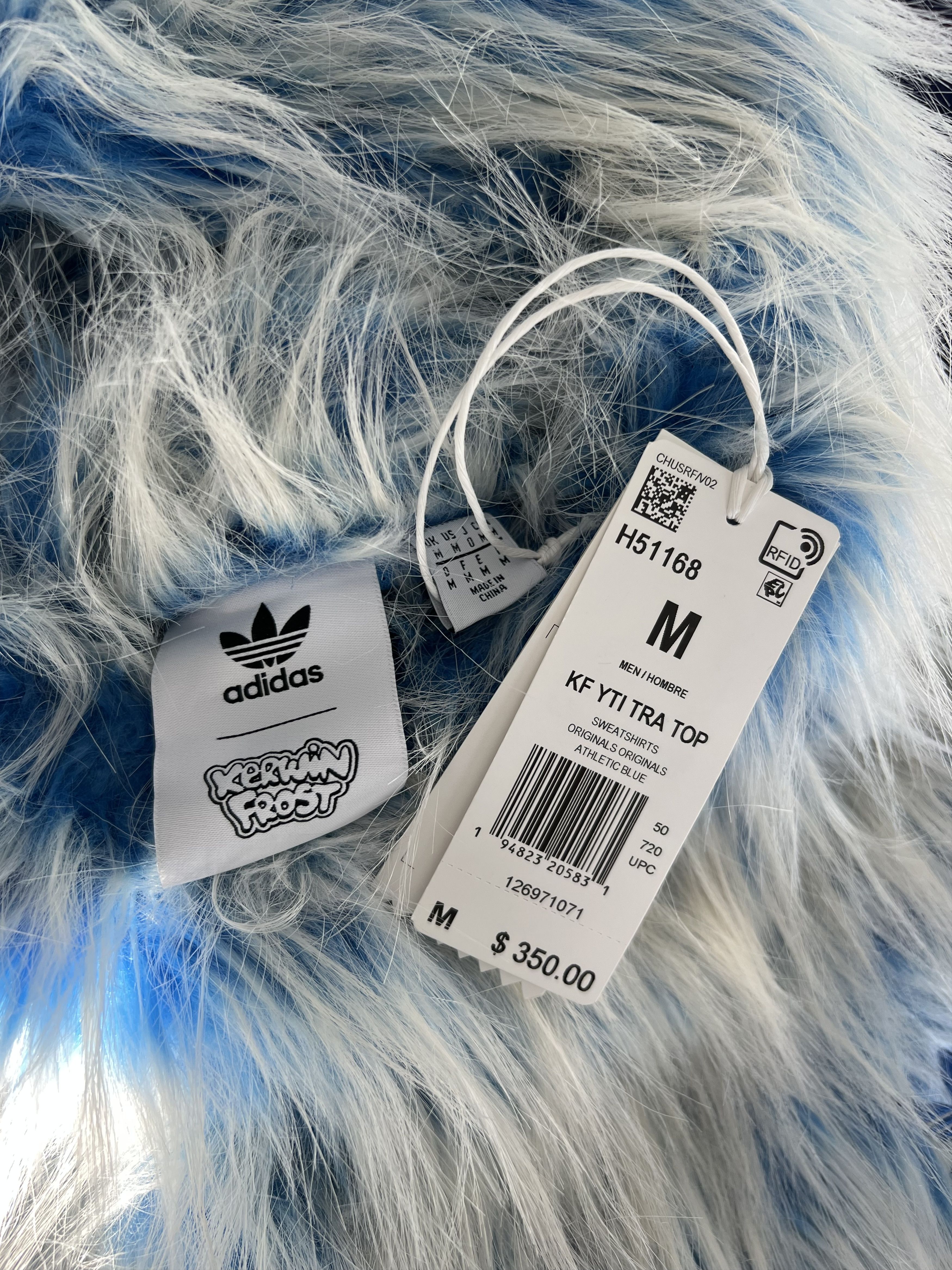 Adidas Kerwin Frost Adidas Yeti Track Suit in White Blue Size US M / EU 48-50 / 2 - 9 Thumbnail