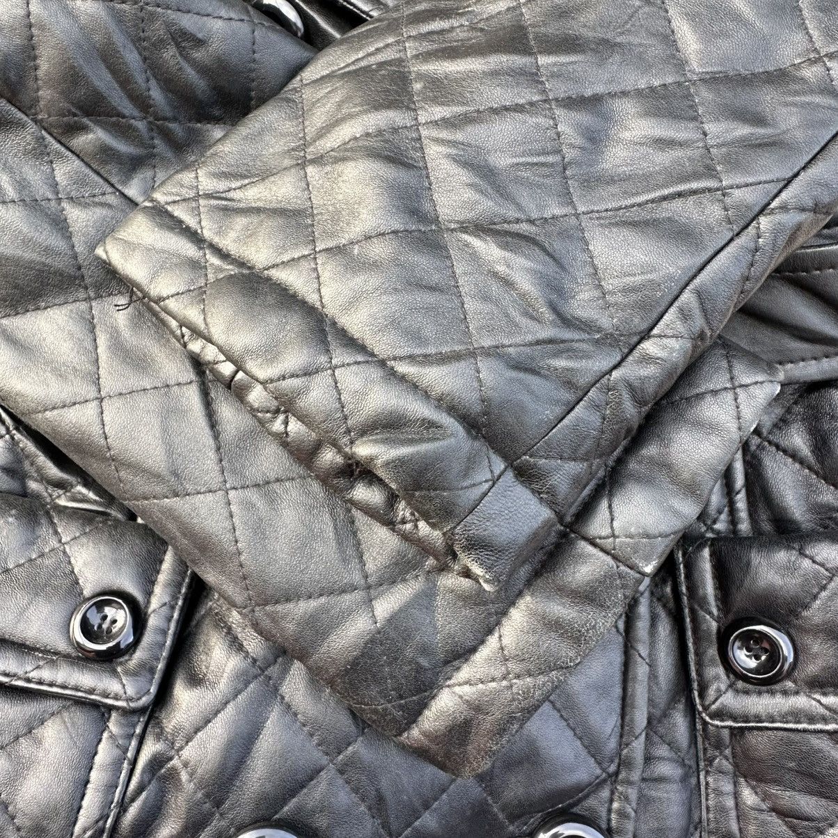Otto Vintage Otto Quilted Puffer Trench Coat Silhouette Belted Size S / US 4 / IT 40 - 13 Thumbnail