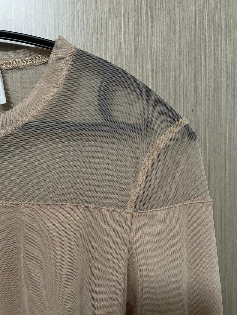 HELMUT LANG Skin-colored long sleeves