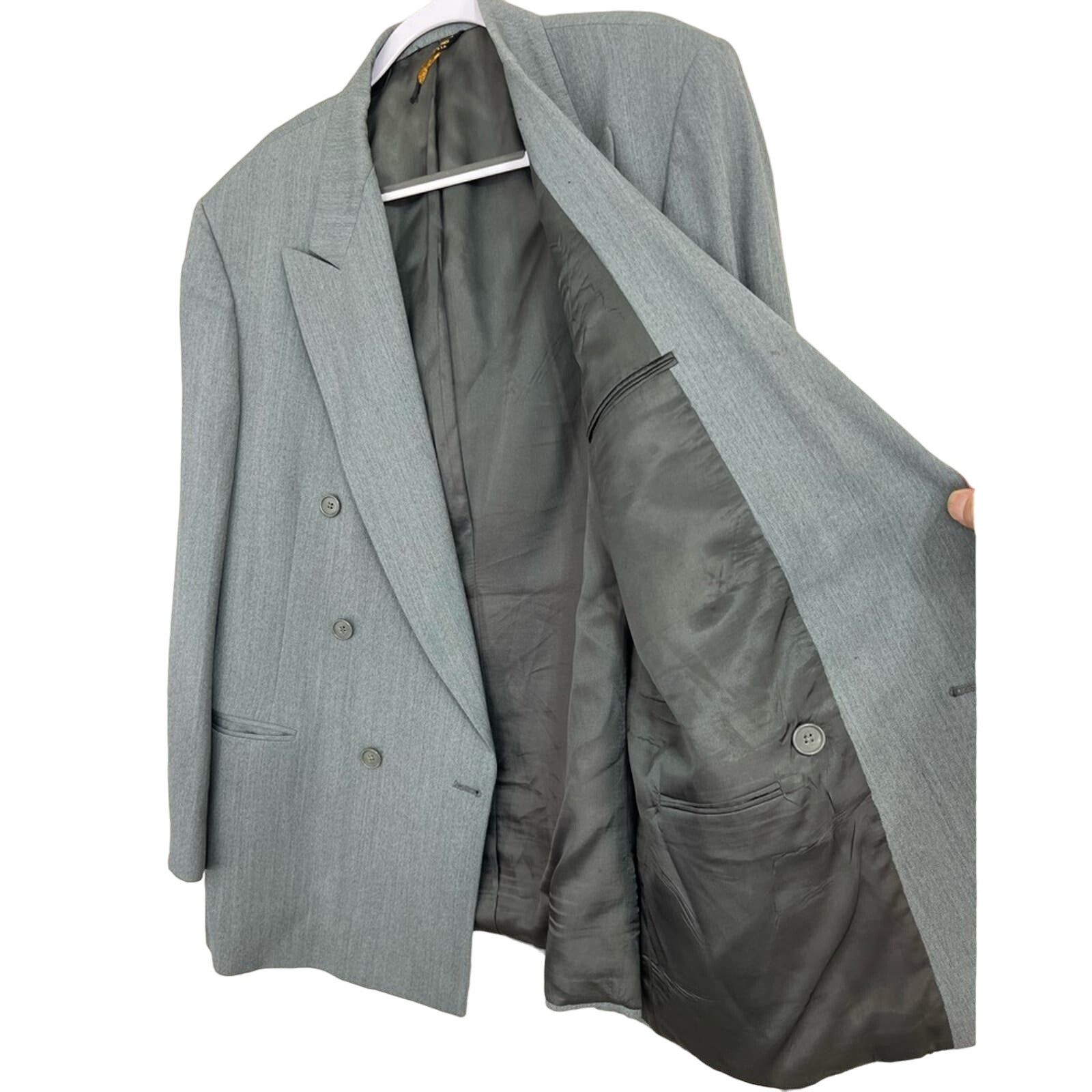 Other Vintage Nino Cerruti Rue Royale Sport Coat Blazer Jacket 46R Size US L / EU 52-54 / 3 - 3 Thumbnail