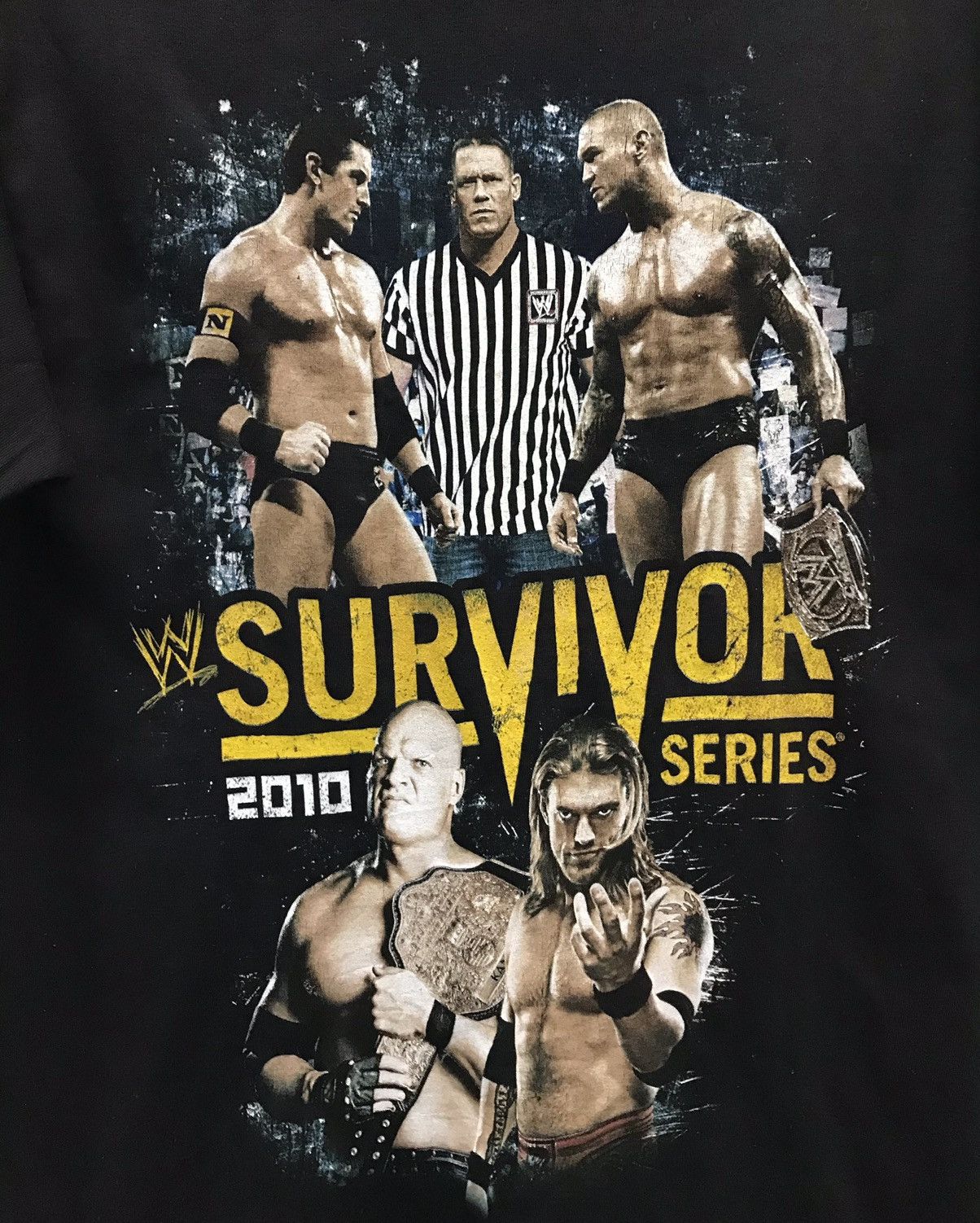 Vintage × WWE × WWF Vintage WWE Survivor 2010 Series Shirt Size US M / EU 48-50 / 2 - 3 Thumbnail