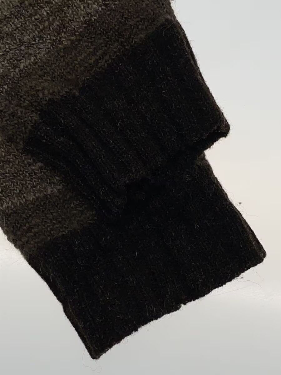 Fuck The Sound Striped Wool Knit Sweater