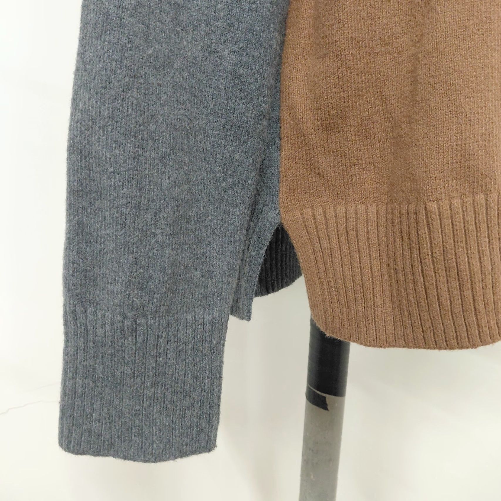 Banana Republic Banana Republic Sweater Womens M Brown/Gray Long Sleeve Crewneck Wool Blend Knit Pullover Size M / US 6-8 / IT 42-44 - 6 Thumbnail