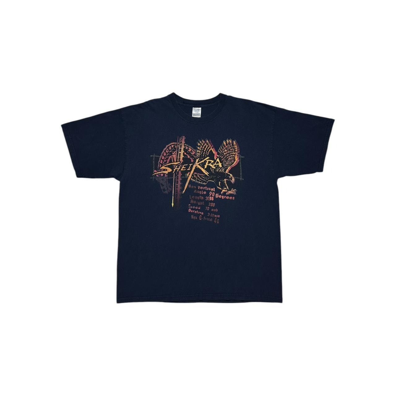 Y2K Sheikra Roller Coaster Busch Gardens T-Shirt