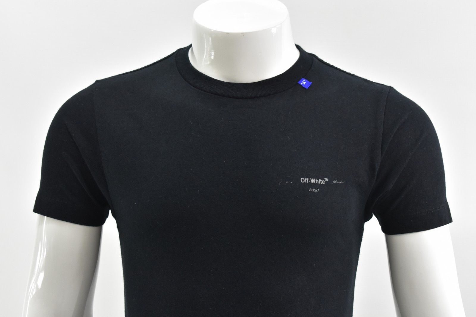 Off-White OFF-White black t-shirt 2019-20 VIRGIL Abloh size XXS Size US XXS / EU 40 - 2 Thumbnail
