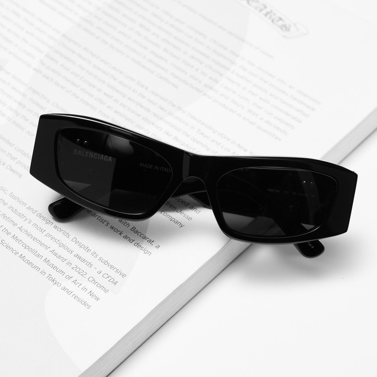 Balenciaga BALENCIAGA BB0478S 001 SUNGLASSES Size ONE SIZE - 6 Thumbnail