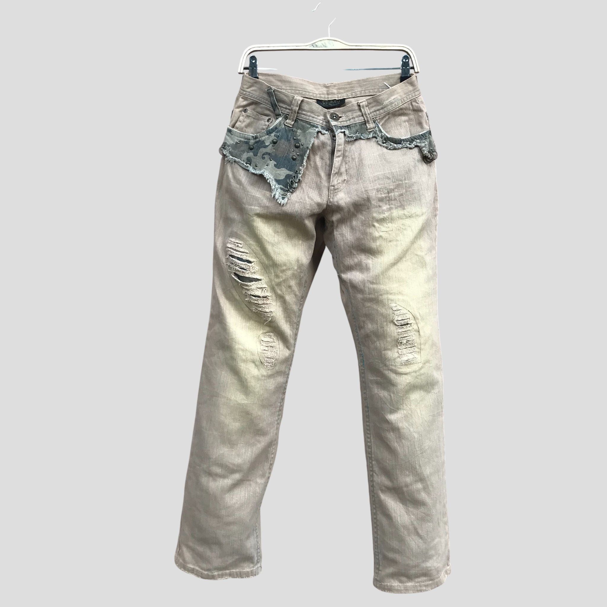 Tripp NYC TRIPP NYC DENIM FULL FORCE PANT FOG WASH | Grailed