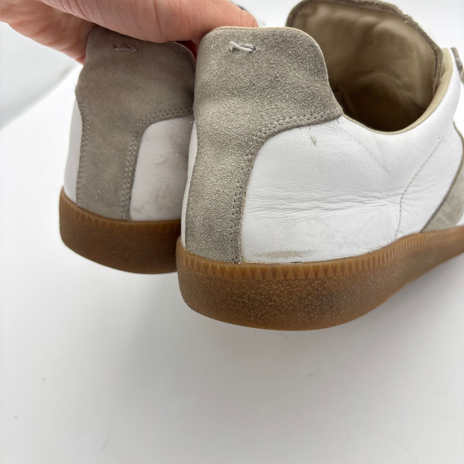 Maison Margiela Maison Margiela Low GAT Khaki Shoes Sneakers Men's 47 US 14 Size US 14 / EU 47 - 13 Thumbnail