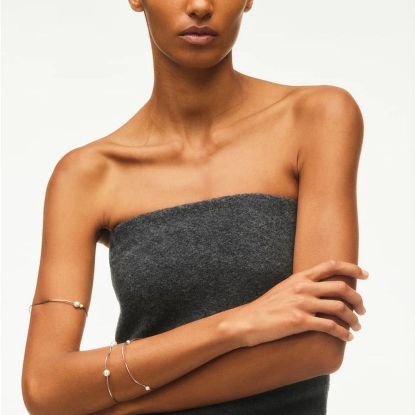Zara ZARA WOOL DRESS LIMITED EDITION GRAY Size M / US 6-8 / IT 42-44 - 6 Thumbnail