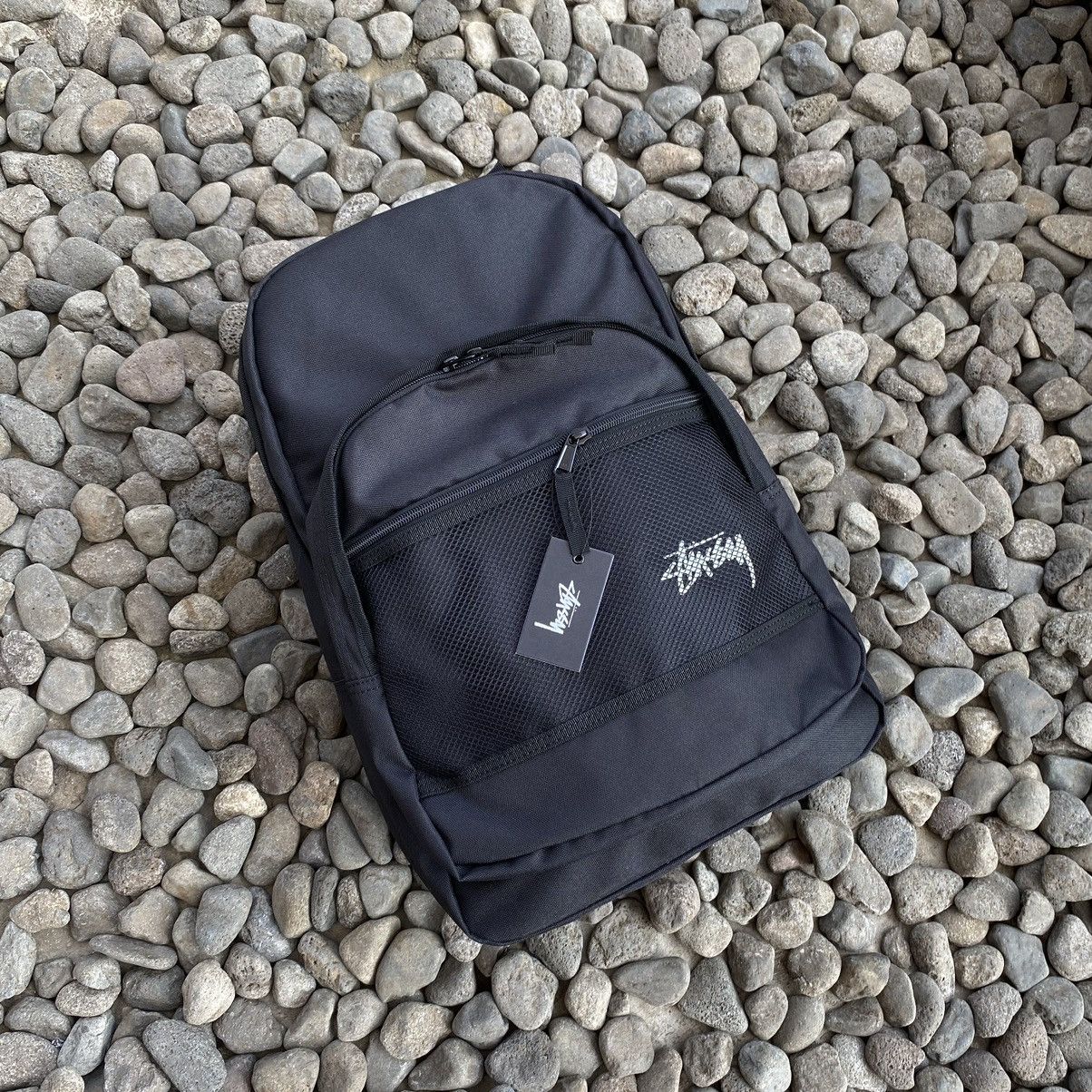 Stussy Stussy Stock Backpack in Black | Grailed