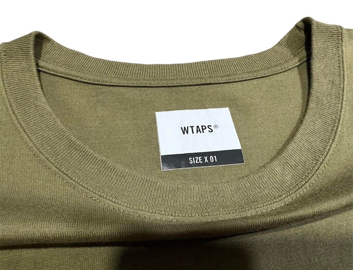 Japanese Brand × Vintage × Wtaps 🔥Vintage Wtaps Long Sleeve Shirt Wtuva Size US M / EU 48-50 / 2 - 6 Thumbnail