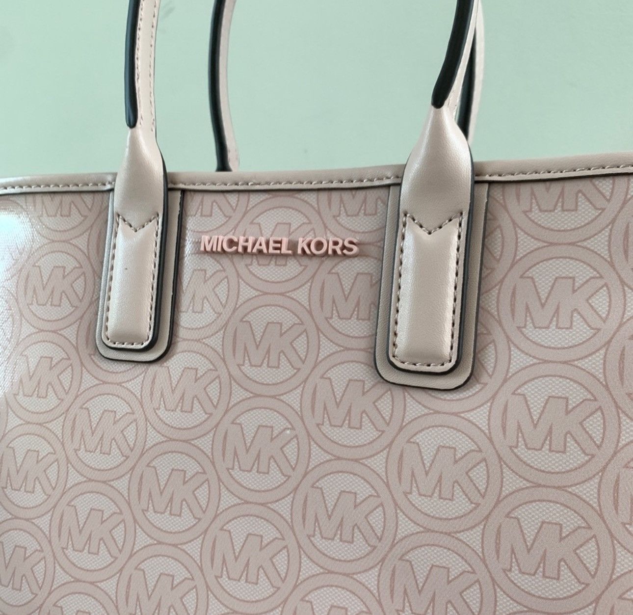Michael Kors NWT Michael Kors Jodie Small Logo Jacquard Tote Bag Size ONE SIZE - 6 Thumbnail