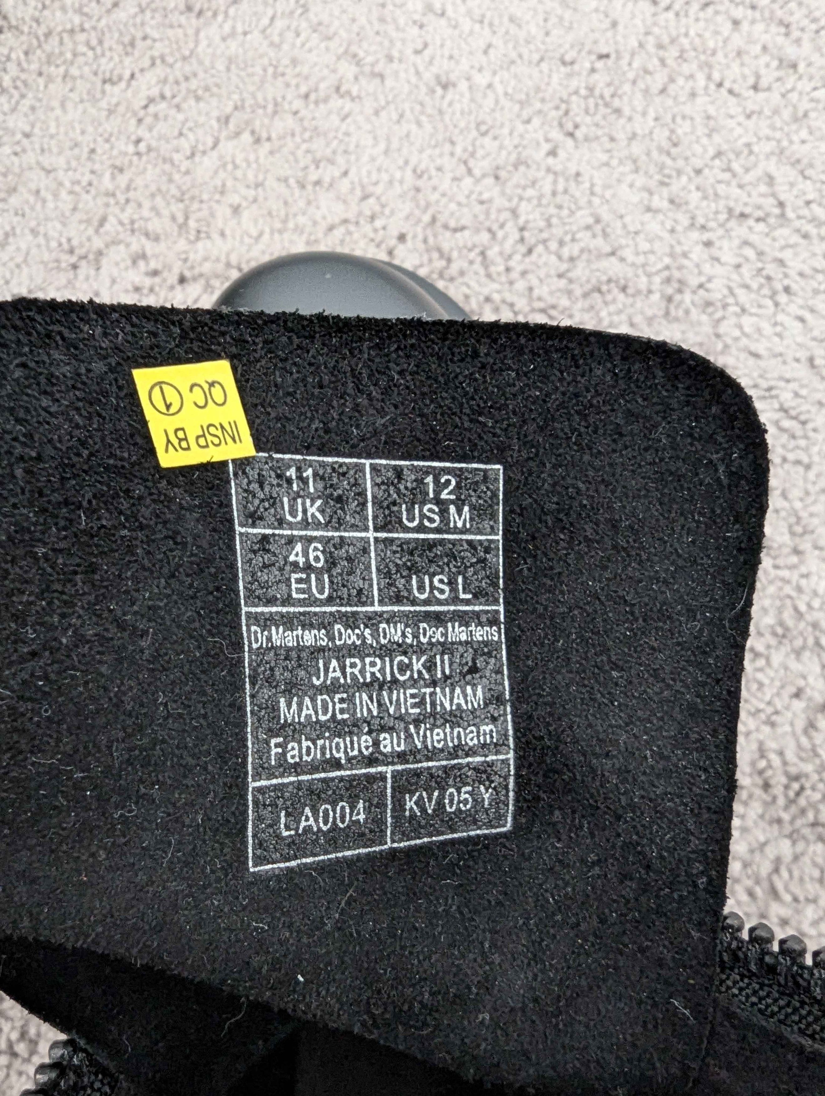 Dr. Martens Jarrick 2/II Size US 12 / EU 45 - 2 Thumbnail