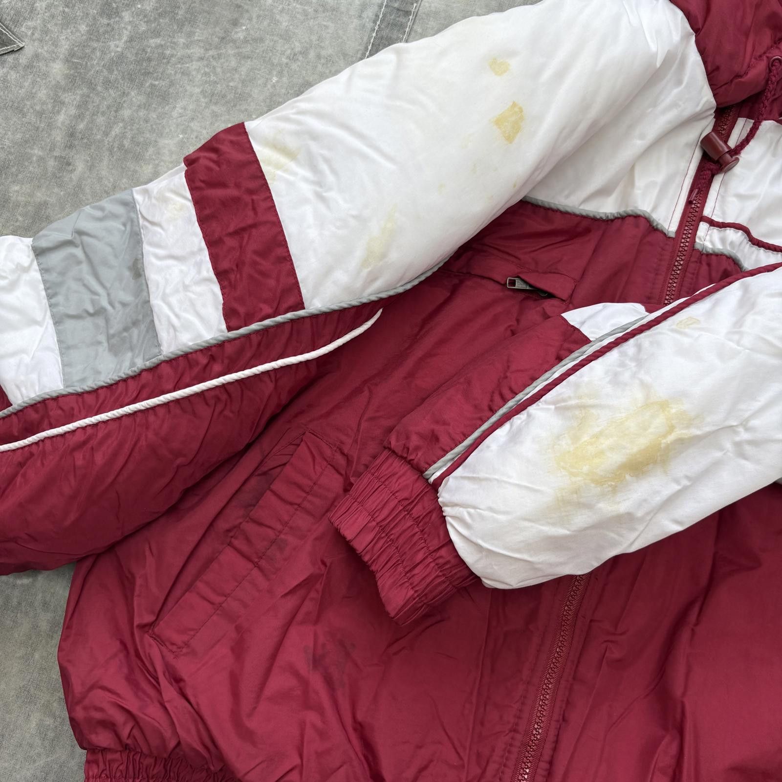 Vintage Vintage 90s Arkansas Razorbacks College Sports Puffer Jacket Size US XL / EU 56 / 4 - 7 Thumbnail