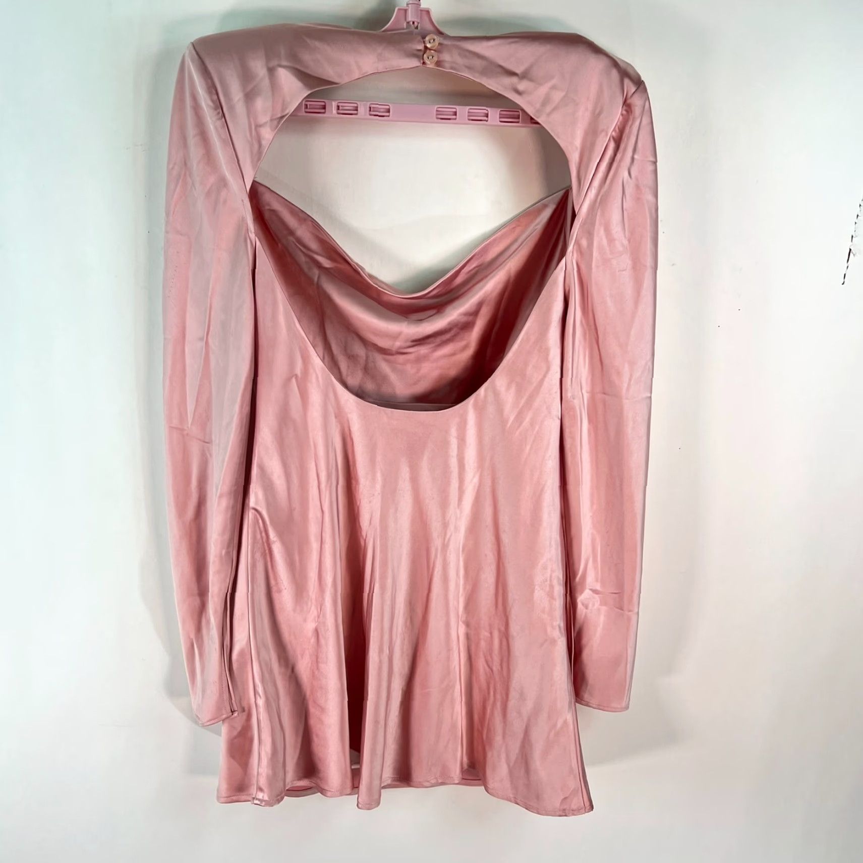 Vintage C/MEO COLLECTIVE Womens Pink Cold Shoulder Dress Size S Size S / US 4 / IT 40 - 4 Thumbnail