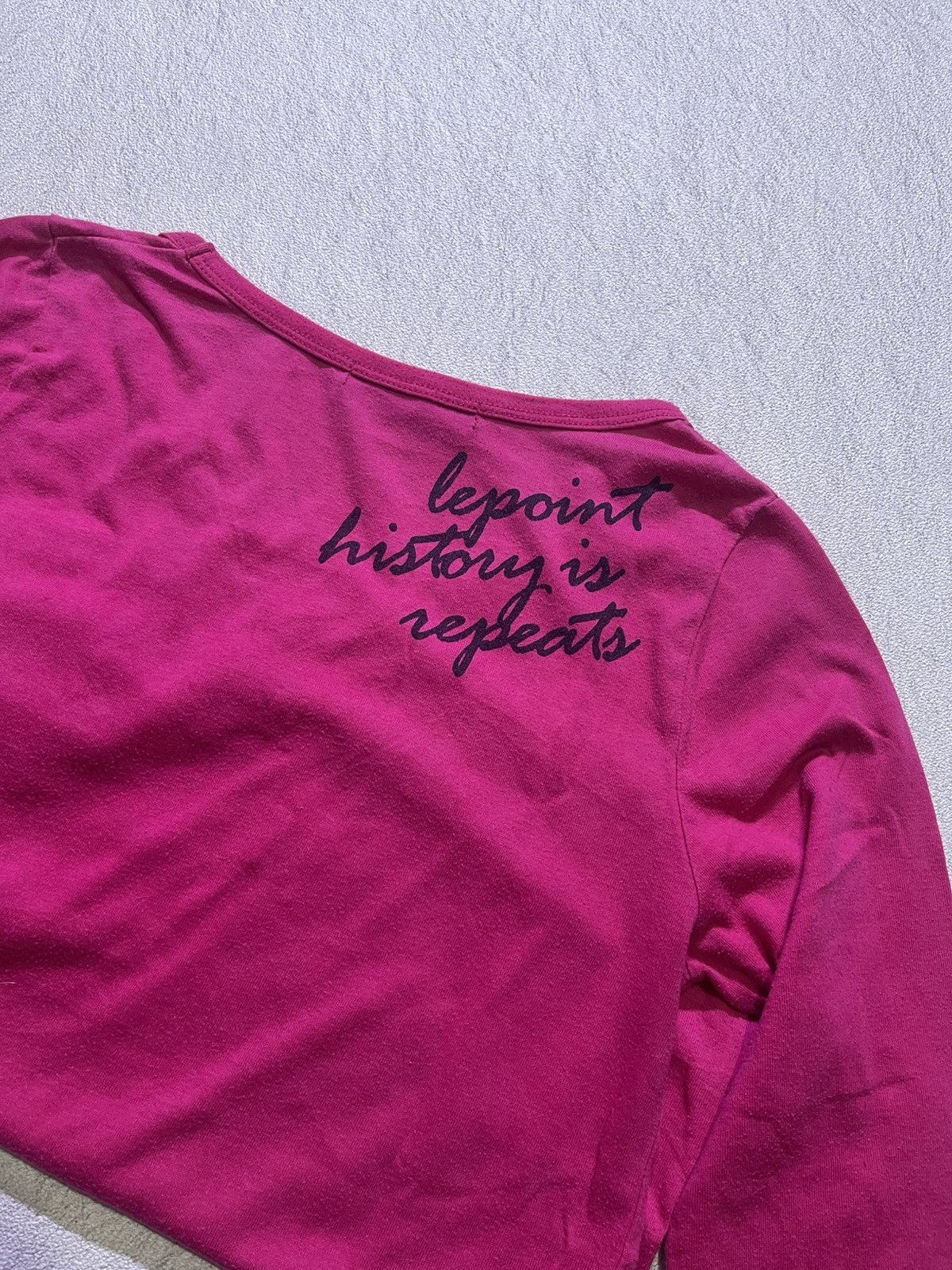 Hysteric Glamour Y2K LEPOINT DEVUE long sleeve tshirt Size M / US 6-8 / IT 42-44 - 5 Thumbnail