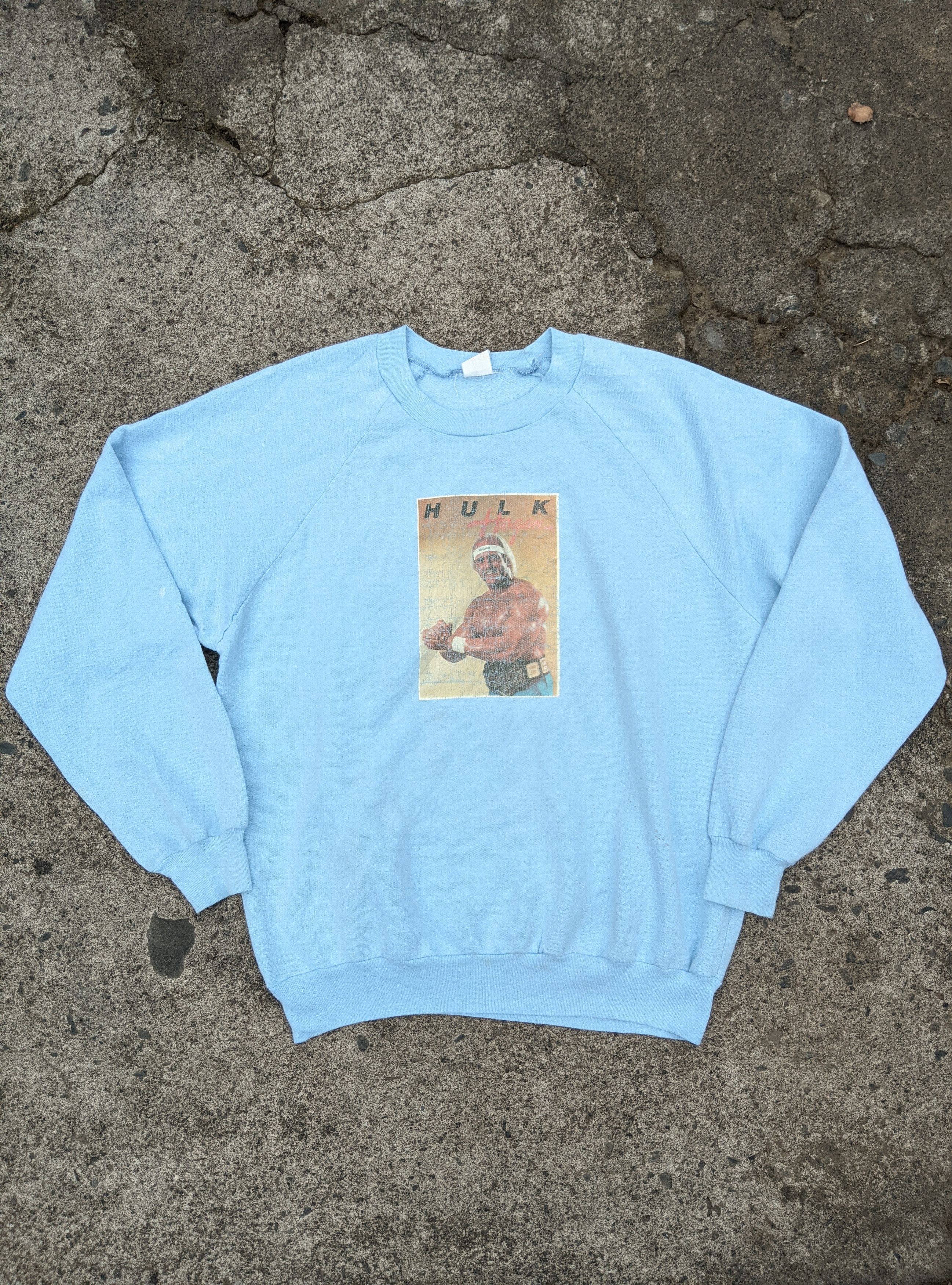Vintage × WWF Vintage 80s Hulk hogan wrestling wwf t shirt Size US M / EU 48-50 / 2 - 1 Thumbnail