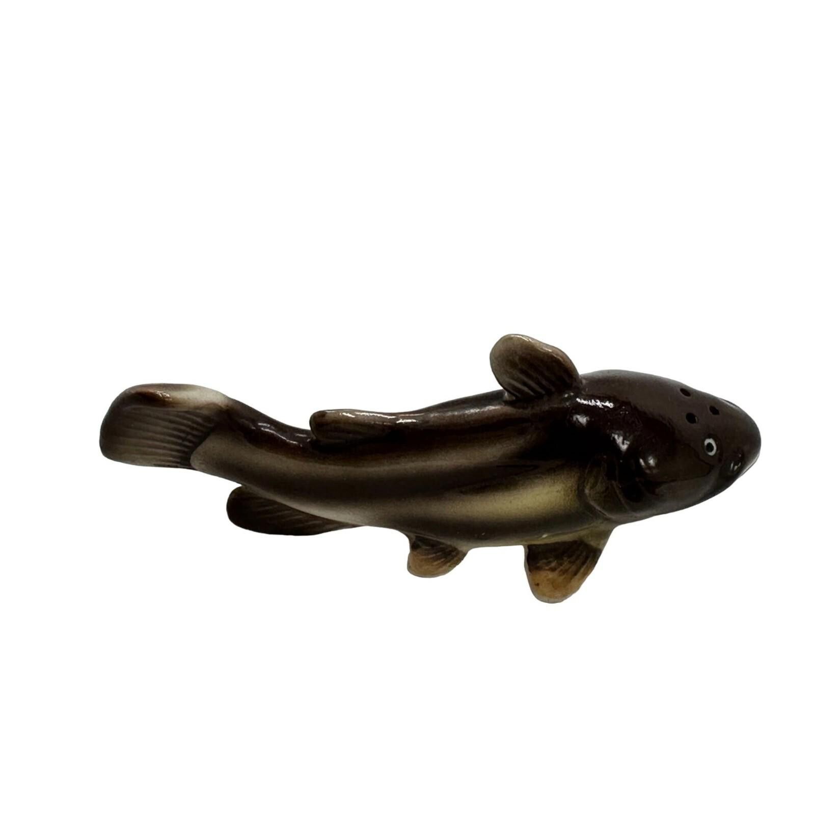 The Unbranded Brand Vintage RELCO Bullhead Catfish Fish Salt Pepper Shaker Set Size ONE SIZE - 9 Thumbnail