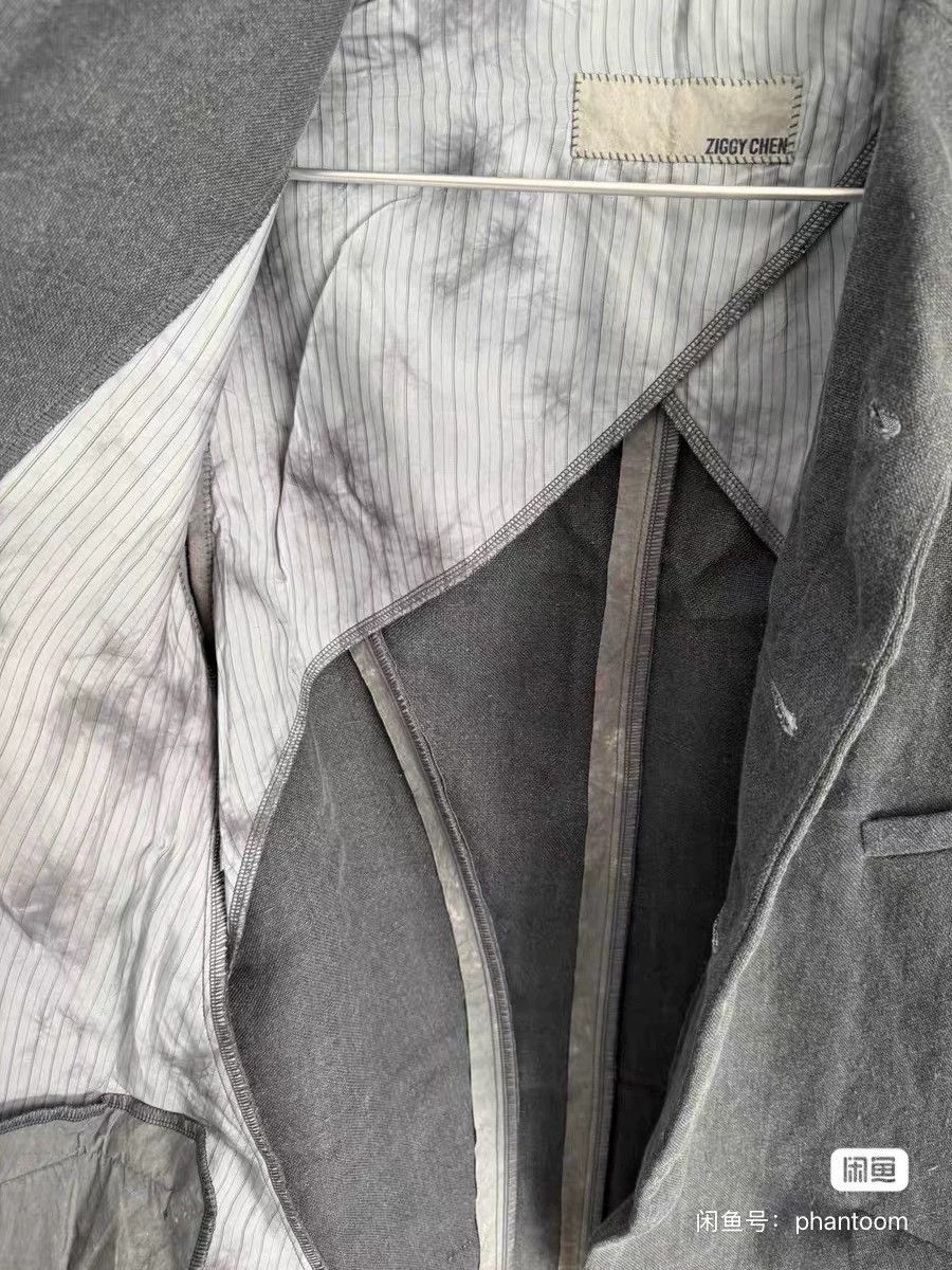 Ziggy Chen Ziggy Chen 14SS New Cold Dyed Slim Jacket 50 Size US M / EU 48-50 / 2 - 6 Thumbnail