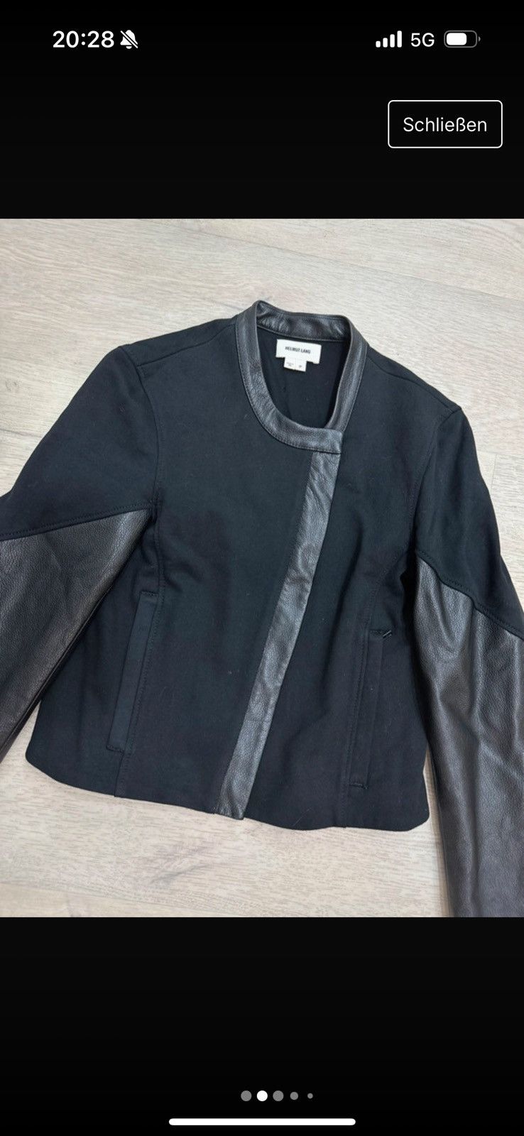 Helmut Lang Helmut lang jacket leather sleeve Size S / US 4 / IT 40 - 2 Thumbnail