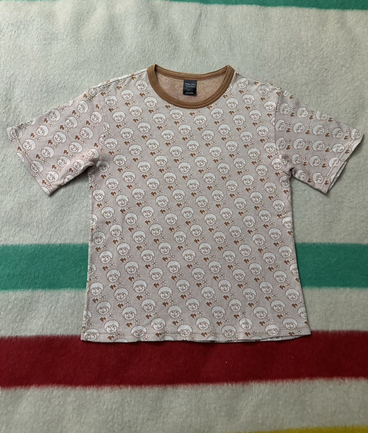 Vintage Number (N)ine Crying Kurt Cobain Shirt Extra Small