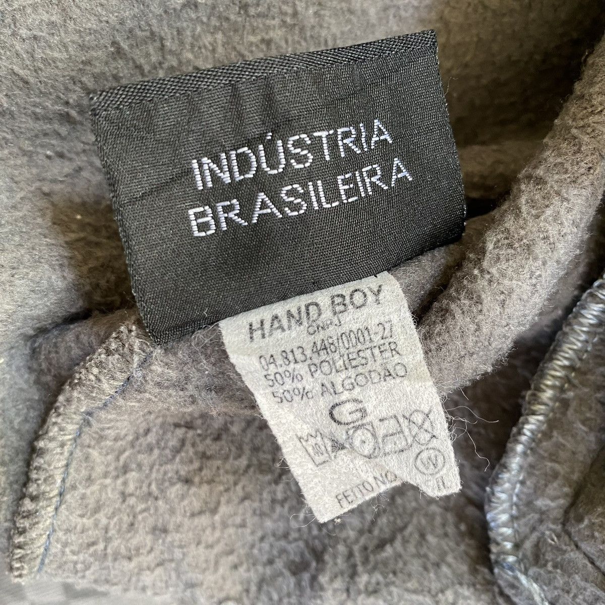 Hysteric Glamour 2000s Archive Handboy Vkei Style Boxy Zip Fur Hoodie Size US L / EU 52-54 / 3 - 8 Thumbnail