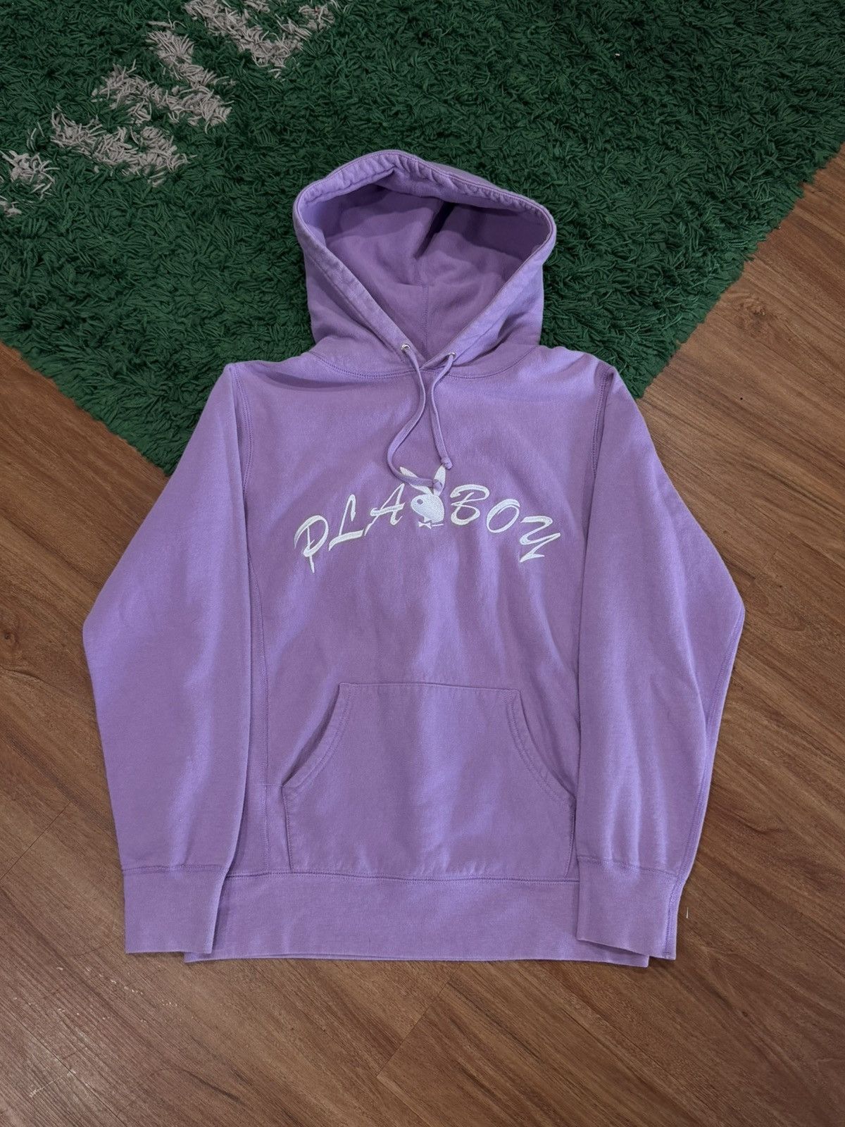 Supreme SUPREME - Purple Playboy Hoodie - Medium Size US M / EU 48-50 / 2 - 8 Thumbnail