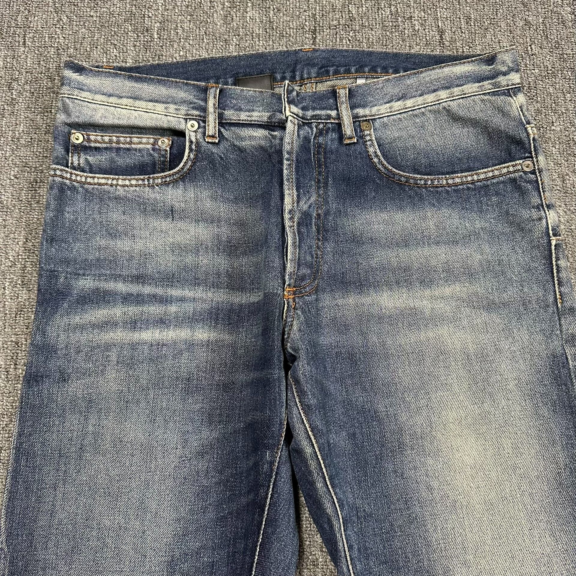 Dior Dior Washed Distressed Denim Pants Size 32 Size US 32 / EU 48 - 3 Thumbnail