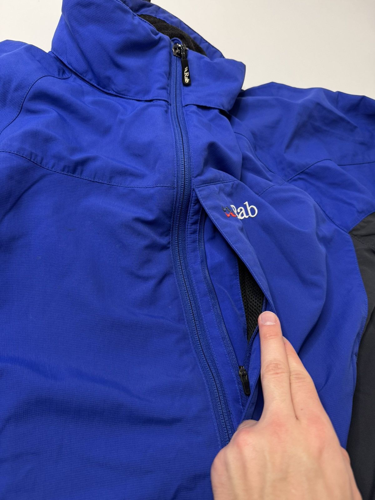 Rab Vintage blue Rab light jacket windbreaker gorpcore swag y2k Size US M / EU 48-50 / 2 - 10 Thumbnail