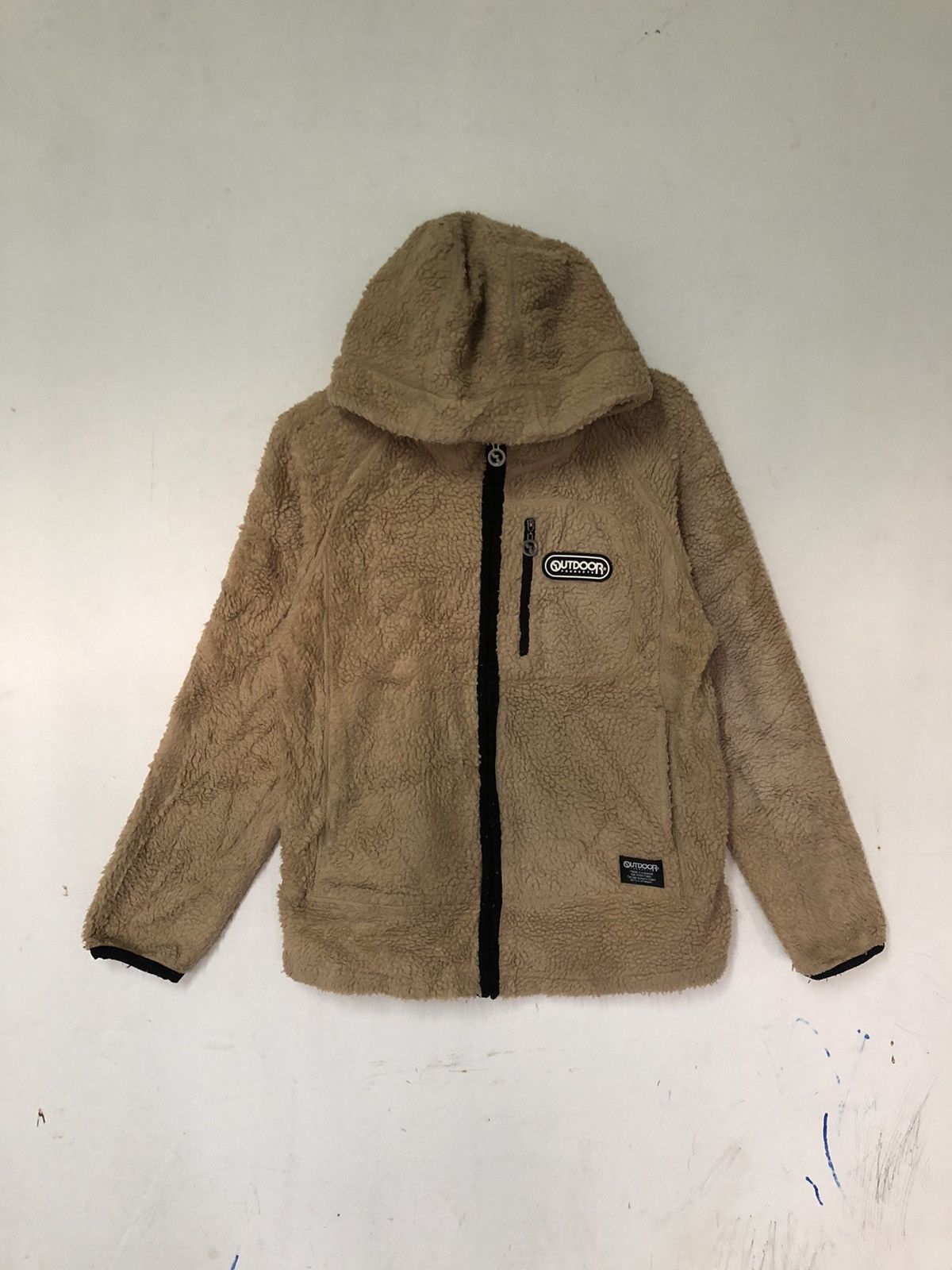 Japanese Brand Vintage Y2k Fleece Outdoor knitwear Hoodie Size US M / EU 48-50 / 2 - 1 Thumbnail